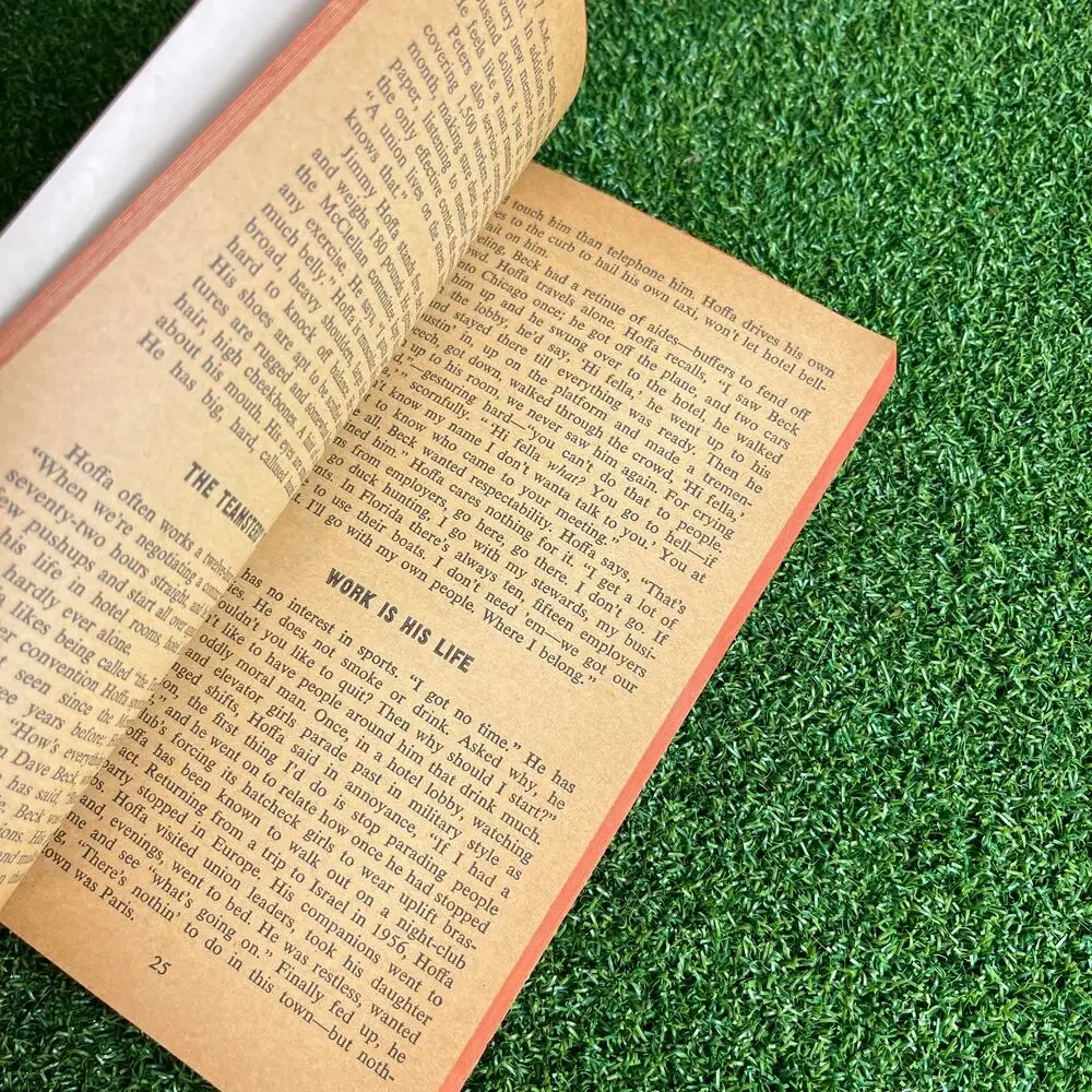 Vintage 1959 Jimmy Hoffa's Hot by John Bartlow Martin Paperback Book